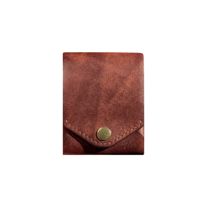 Elegant Leather Coin Holder
