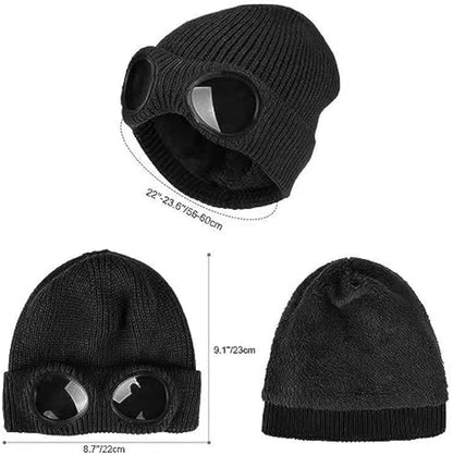 Goggle Lens Design Hat